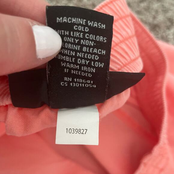 Lane Bryant Flight Pants Joggers Coral Elastic Waist Comfort Size 18/20 Comfy - Picture 8 of 10